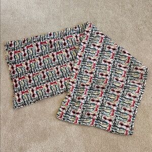 YARNZ cashmere scarf glasses pattern $250